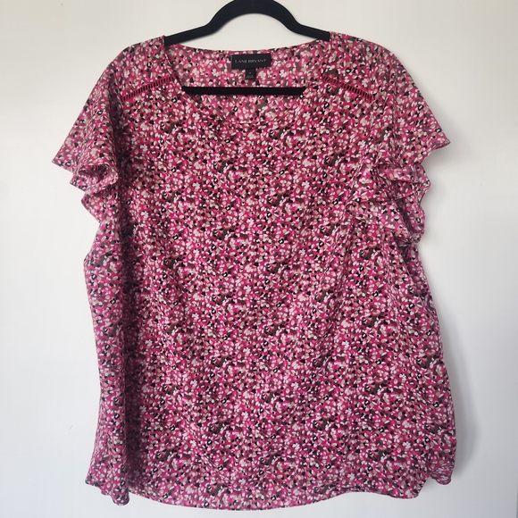 Lane Bryant Pink Blouse - Picture 1 of 4